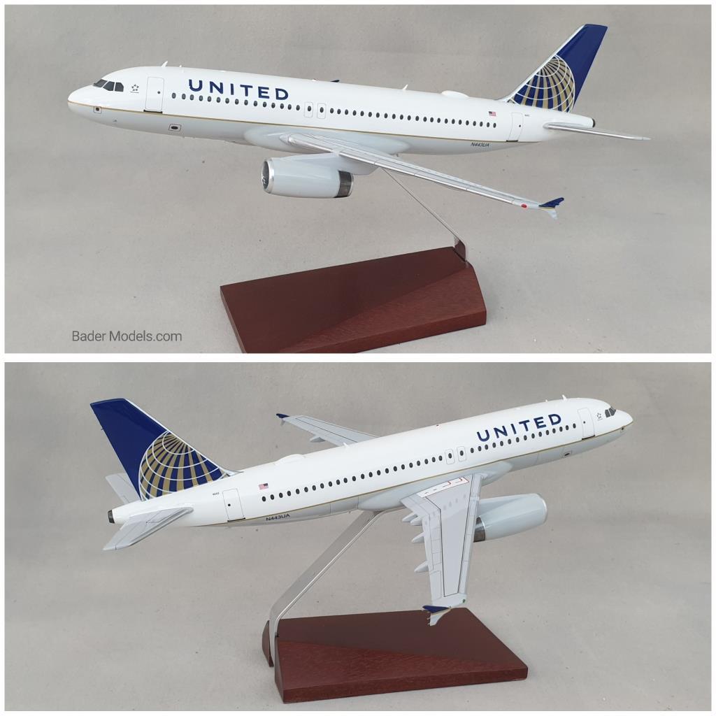United - A320 - (1:144)